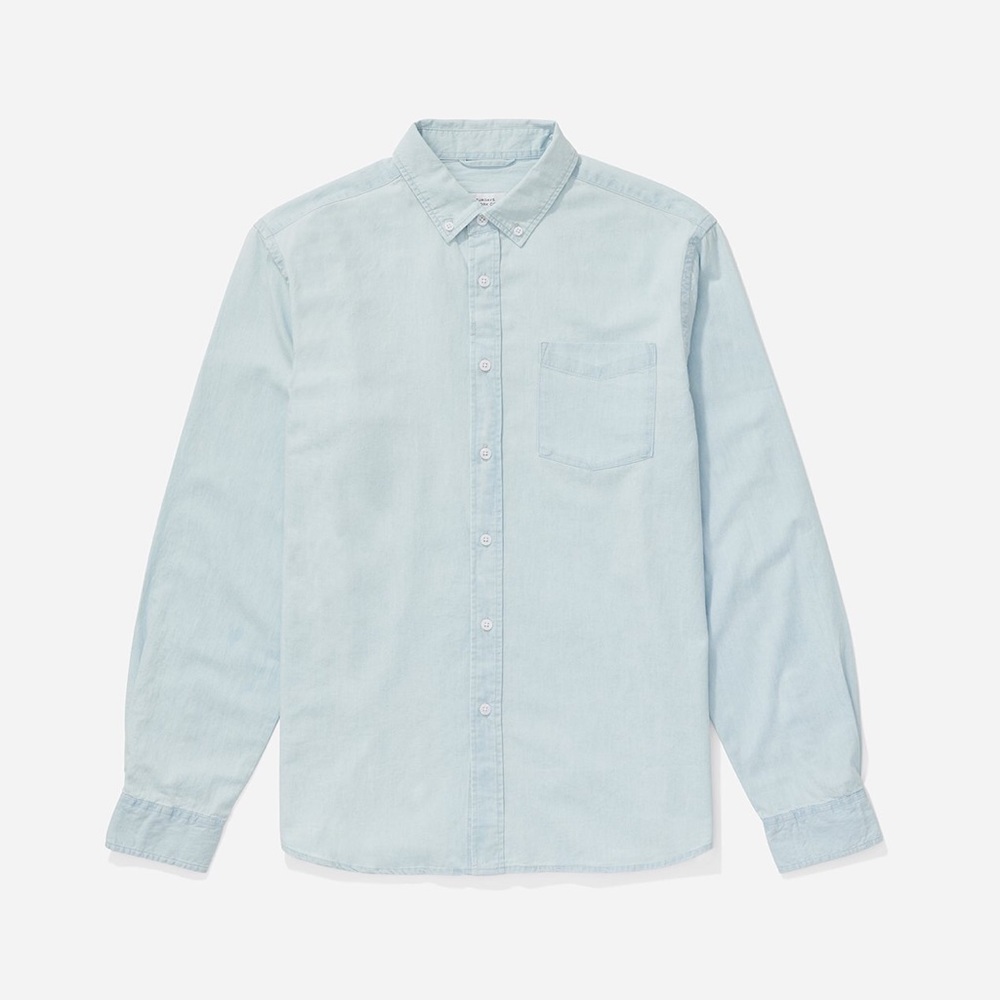 Saturday’s NYC Indigo Blue Denim Shirt L